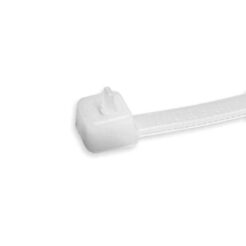 Hvid Strips Genanvendelige (Kabelbindere) - 380 x 4,8 mm (100 stk)