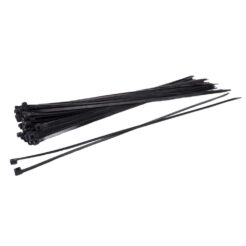 Sorte Strips (Kabelbindere) - 140 x 3,6 mm (100 stk)