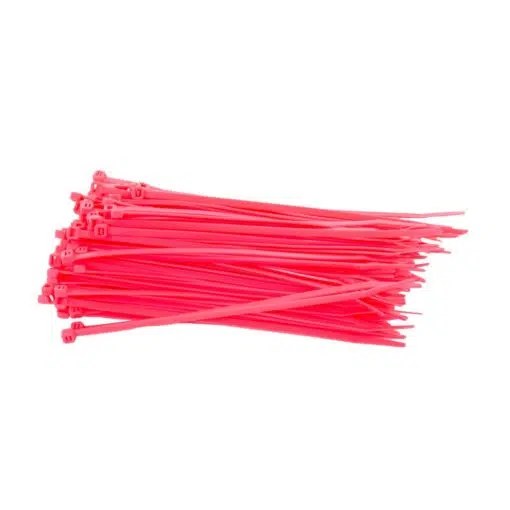 Pink Strips (Kabelbindere) - 200 x 4,8 mm (100 stk)