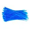 Neon Blå Strips (Kabelbindere) - 300 x 4,8 mm (100 stk)