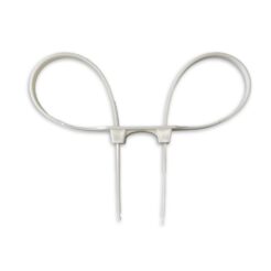 Stripshåndjern. Hvide. 850 x 8,0 mm (10 stk)