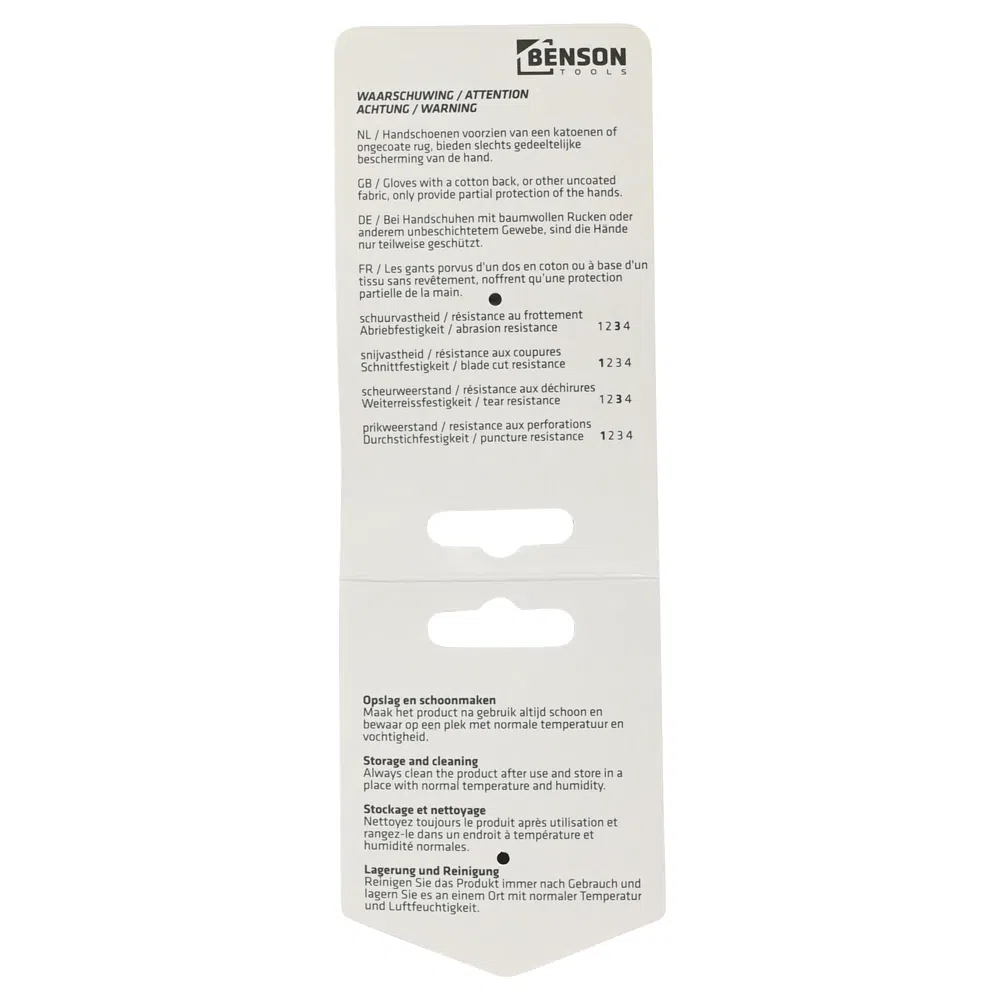 Arbejdshandsker med skridsikkert greb, sort, str. 11 - Billede 3